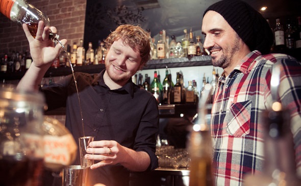 Bar Chef with German and English on Luxury Oceangoing ship