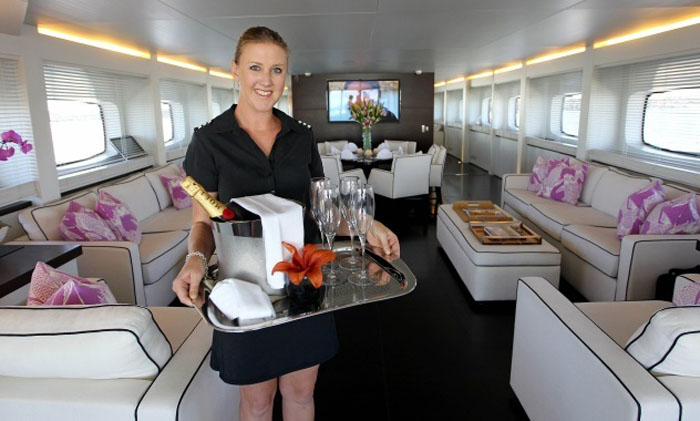 Stewardesses for Luxury Charter yachts on Rotation