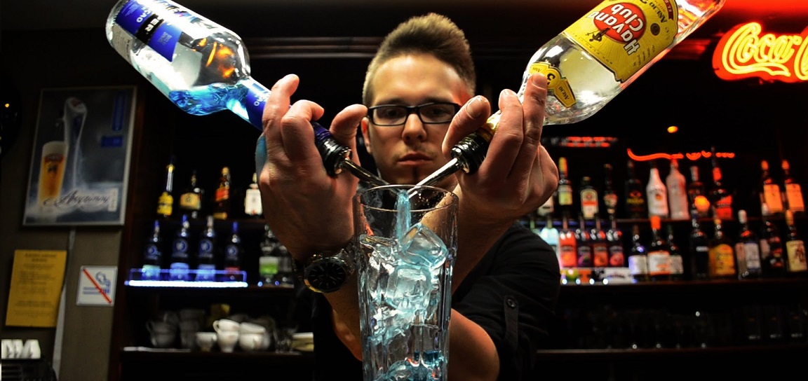 Bartender for Luxury Ship by Project of Paramount Picture