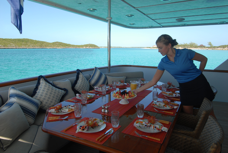 Stewardess for 130m Luxury Charter Mega yacht