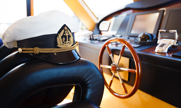 Captain for work onboard Luxury 48 m. Yacht