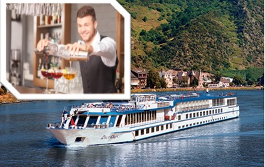 Bartender ASAP for river ship 
