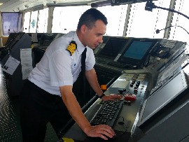 Chief Officer / Safety Officer for CMI's Ocean Diamond Cruise Ship